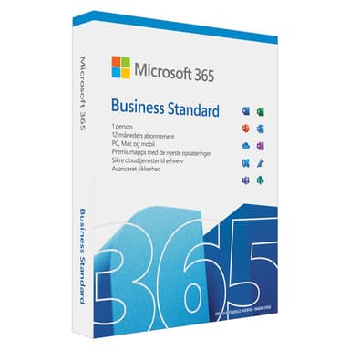 Microsoft 365 Business Standard 12måned(er) Abonnement