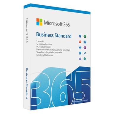 Microsoft 365 Business Standard 12kuukausi/kuukautta