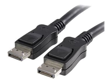 Startech 1m DisplayPort 1.2 Cable with Latches M/M DisplayPort 4k 1m DisplayPort Male DisplayPort Male