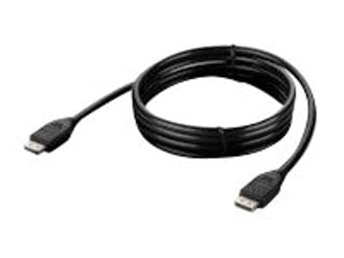 Belkin Secure KVM Video Cable 3m HDMI-tyyppi A (vakio) HDMI-tyyppi A (vakio) Musta