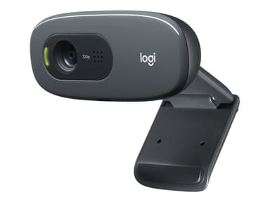 Logitech C270 HD USB 2.0 Webbkamera Svart
