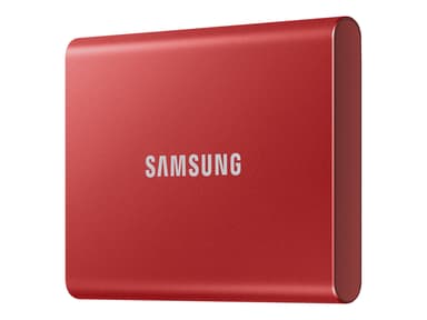 Samsung Portable SSD T7 1TB Rød 