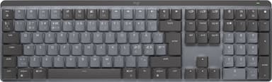 Logitech Master Series MX Mechanical Trådlös Nordisk Grå Svart 