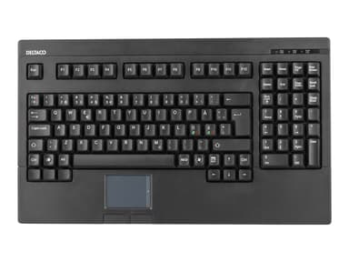 Deltaco TB-106U Kabelansluten Nordisk Svart 