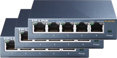TP-Link TL-SG105 5-Port Gigabit Switch 3-pack 