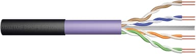 Digitus Bulkkabel CAT 6 Uskjermet tvunnet parkabel (UTP) Svart 500m