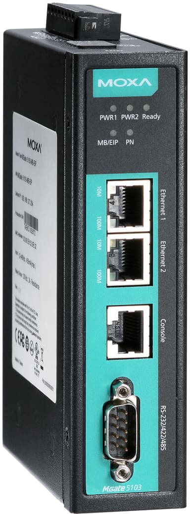 Moxa Mgate 5103 1-Port Modbus Profinet Gateway 
