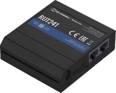 Teltonika RUT241 Industriell Trådlös LTE Router #Global 
