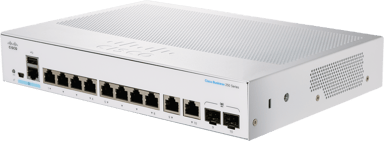 Cisco CBS250 8G 2SFP Smart Switch 