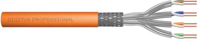 Digitus Bulk cable CAT 7 SFTP, PiMF Oranssi 250m