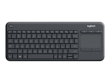 Logitech Touch K400 Plus Trådlös Nordisk Svart 