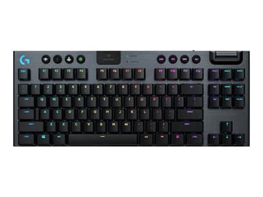 Logitech G915 TKL Tenkeyless LIGHTSPEED RGB Langaton Pohjoismaat Musta 