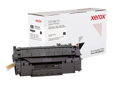 Xerox Everyday V�rikasetti Vaihtoehtona HP Musta 49A/53A (Q5949A/Q7553A) STD 