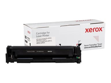 Xerox Musta riittoisa Everyday HP Toner 201X (CF400X) -värikasetti 