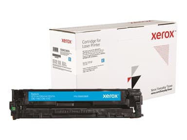 Xerox Everyday V�rikasetti Vaihtoehtona HP Syaani 131A/125A/128A STD 