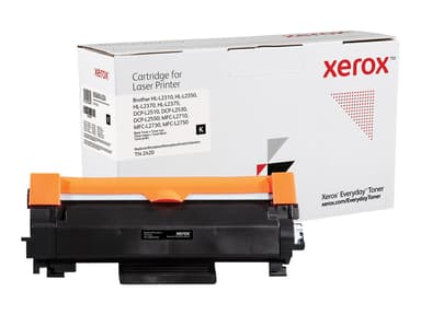 Xerox Musta Everyday Brother Toner TN2420 -vakiovärikasetti 