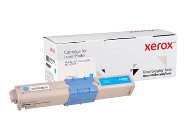 Xerox Everyday OKI -värikasetti syaani 1,5K – C301/C321/MC332 