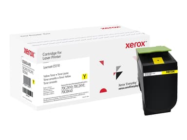 Xerox Keltainen erittäin riittoisa Everyday Lexmark Toner 70C2XY0/70C2XYE/70C0X40 -värikasetti 