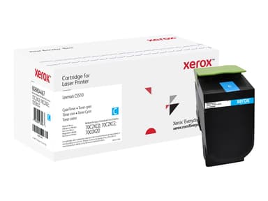 Xerox Syaani erittäin riittoisa Everyday Lexmark Toner 70C2XC0/70C2XCE/70C0X20 -värikasetti 