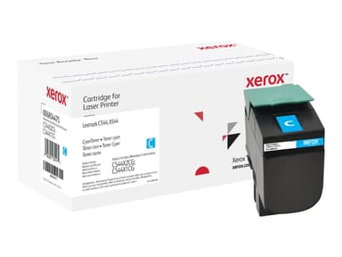 Xerox Syaani erittäin riittoisa Everyday Lexmark Toner C544X2CG/C544X1CG -värikasetti 