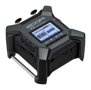 Zoom F3 Field Recorder Zwart