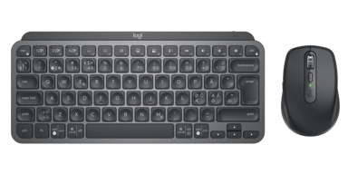 Logitech MX Keys mini combo for business Logi Bolt Pohjoismaat Näppäimistö- ja hiiri -pakkaus 