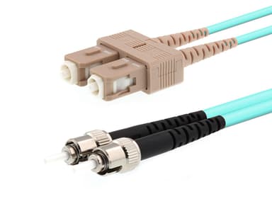 Microconnect Fiberoptisk kabel SC/UPC ST/UPC OM3 2m 