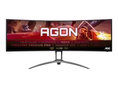 AOC AGON Gaming AG493UCX 49" 5120 x 1440 32:9 VA 165Hz 