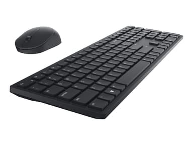 Dell Pro KM5221W - tastatur- og mussett Nordisk Tastatur- og mussett