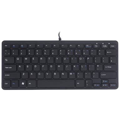 R-Go Tools Compact Keyboard Langallinen Iso-Britannia Näppäimistö