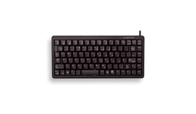 Cherry Compact-Keyboard G84-4100 - Tangentbord Kabelansluten Amerikansk Svart 