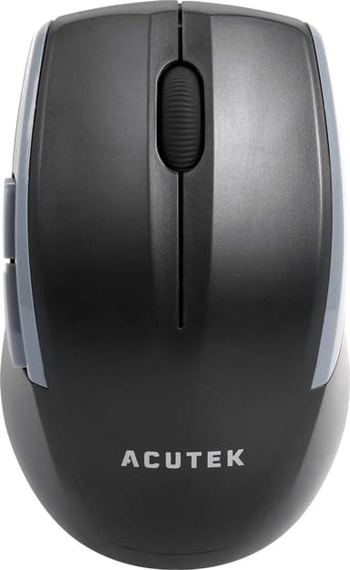 Acutek Wireless Optical Mouse M17WL Trådløs 1600dpi Mus Sort
