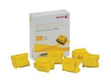 Xerox Muste Keltainen 6-STICKS - CQ 8900 