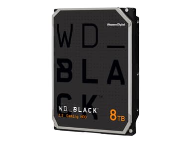 WD BLACK 8Tt 3.5" 7200kierrosta/min Serial ATA-600