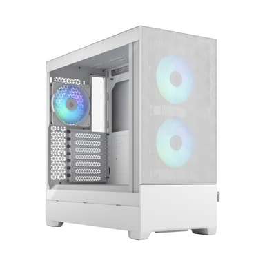 Fractal Design POP Air RGB White Clear Glass ATX Vit