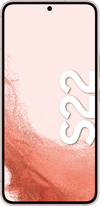 Samsung Galaxy S22 128GB Dobbelt-SIM Rosagull 