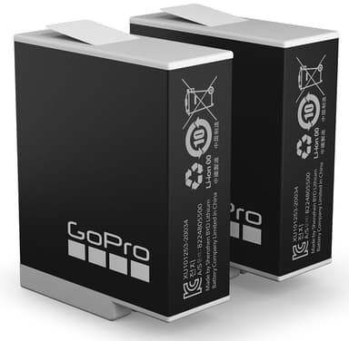 GoPro Enduro Batteri (HERO12/11/10/9 Black) 2pcs 