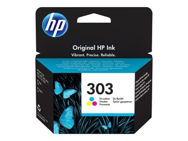 HP Bläck Tri-Color 303 4ml - Envy Foto 62XX/71XX/78XX/Tango 