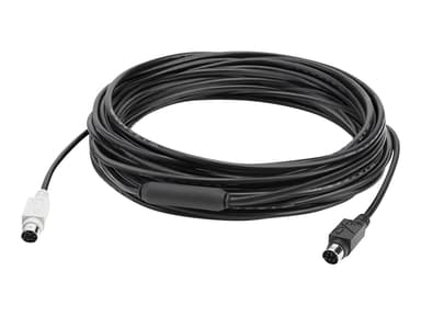 Logitech Group kabel 10m 10m 6-stifts mini-DIN (PS/2-stil) Hane 6-stifts mini-DIN (PS/2-stil) Hane