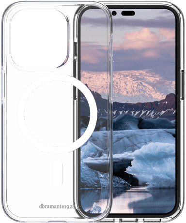 dbramante1928 Iceland Pro Magsafe, 100% kierrätysmuovia iPhone 14 Pro Läpinäkyvä