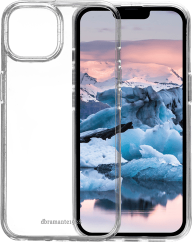 dbramante1928 Greenland 100 % resirkulert plast iPhone 14 Gjennomsiktig