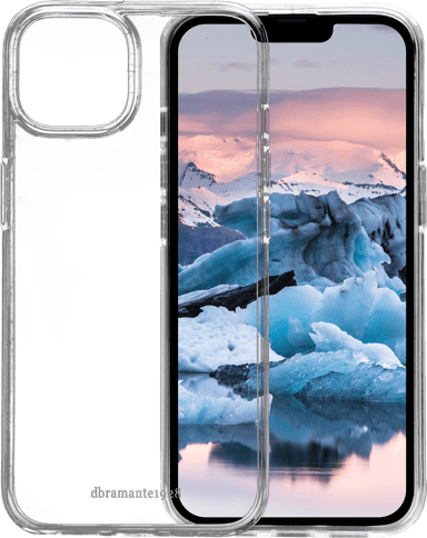 dbramante1928 Greenland, valmistettu 100% kierrätetystä muovista iPhone 14 Läpinäkyvä 