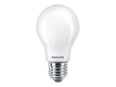 Philips LED E27 Normal Frost 4,5 watt (40 watt) 470 lumen 2-pakning 