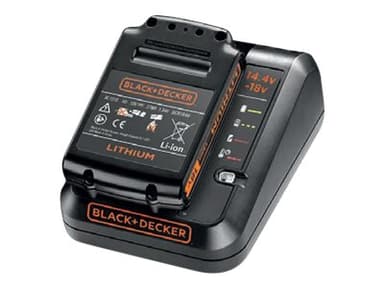 Black & Decker Lader 1,0 A + 1,5 Ah-batteri 