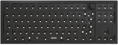 Keychron Q3 Knob Barebone Carbon Black Langallinen Pohjoismaat