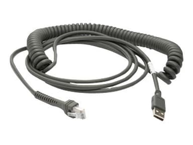 Zebra Cable USB 4.5m Coiled 