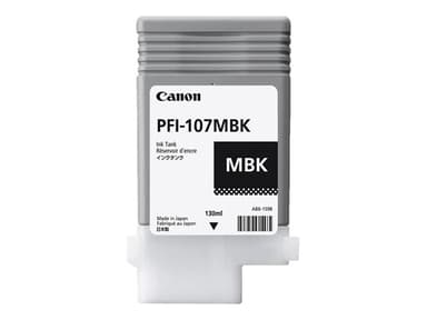 Canon Blæk Matt Sort PFI-107MBK 