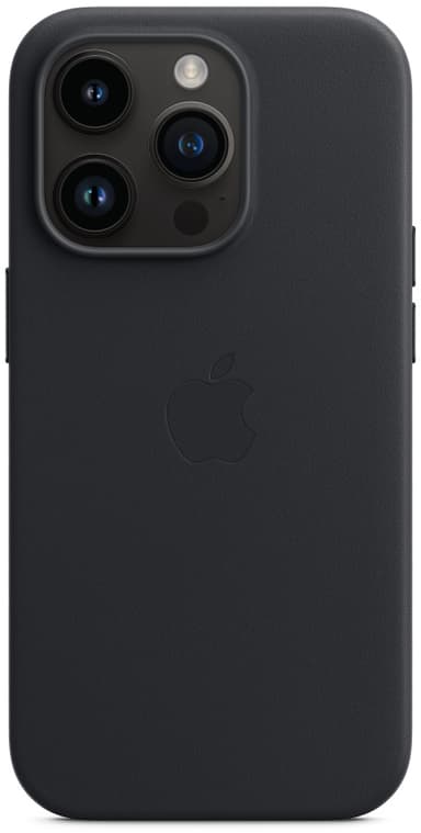 Apple Läderskal med MagSafe iPhone 14 Pro Midnatt 