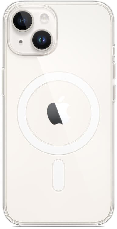 Apple Läpinäkyvä MagSafe-kuori iPhone 14 Plus Läpinäkyvä