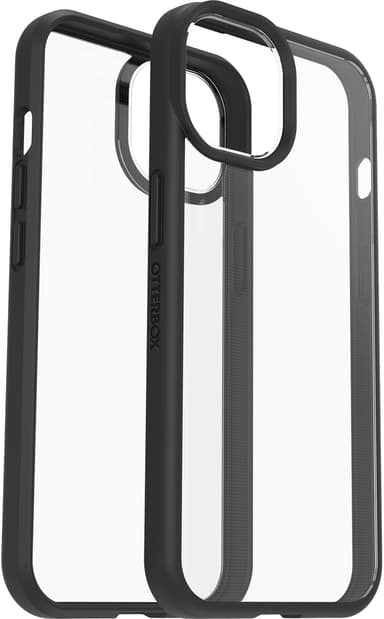 Otterbox React Series iPhone 14 Läpinäkyvä Musta